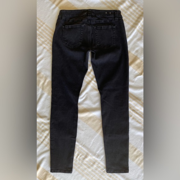 CAbiđź‘–Super Skinny Perfect Stretch Skinny Jeans SZ 4 in Faded Black #3044 - Picture 14 of 15